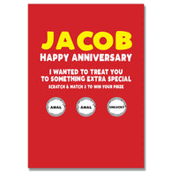 Anniversary Anal Scratchcard